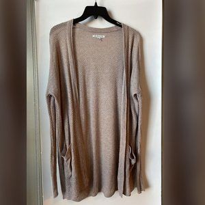 Thin Tan Cardigan